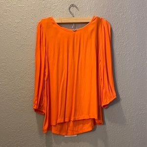 Forever 21 Orange blouse Size Small